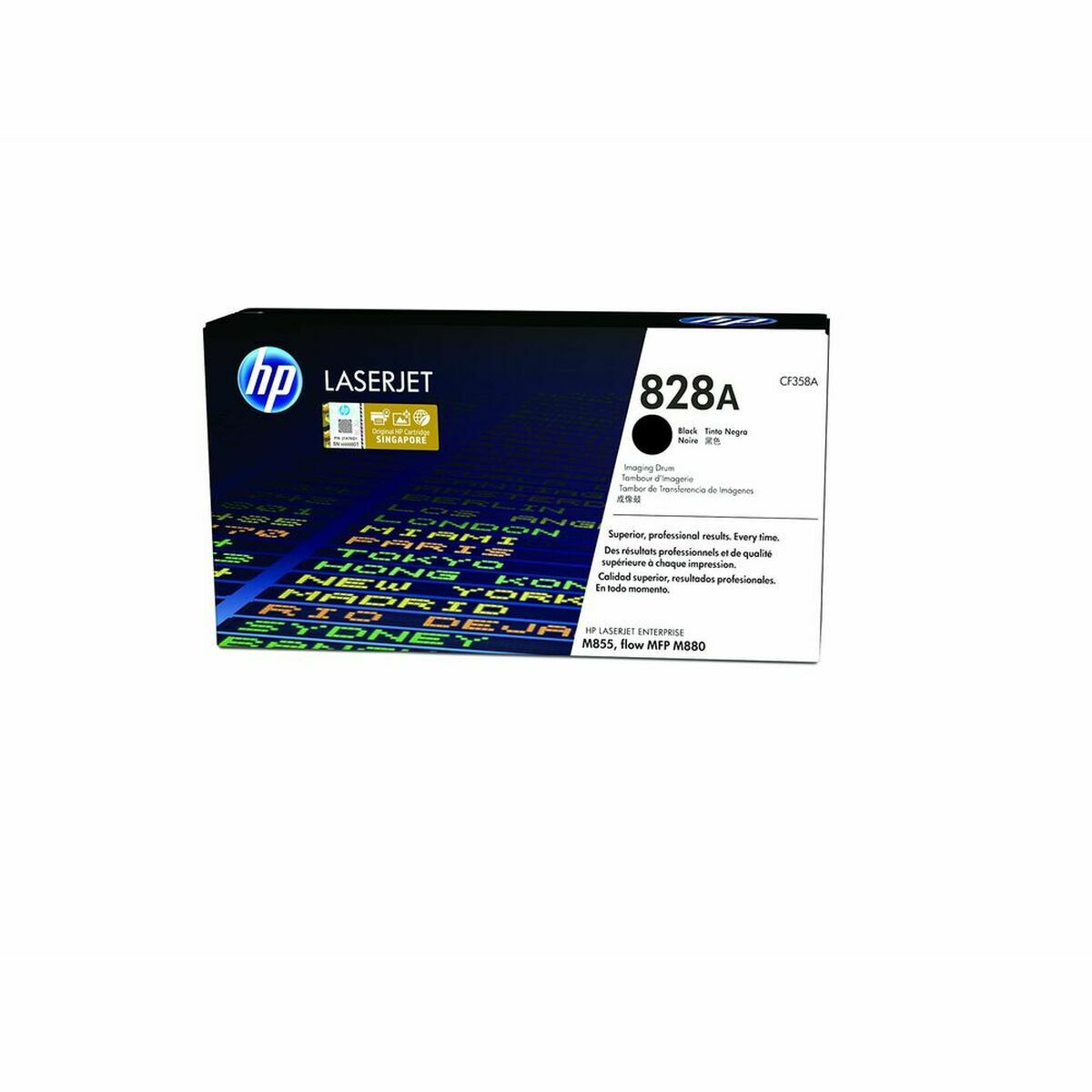 Printera rullis HP 828A Melns